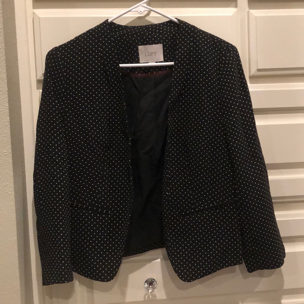 LOFT Dot Blazer